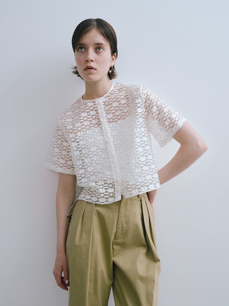 シアージャガードトップス | Tops,ブラウス | | TREFLE＋1