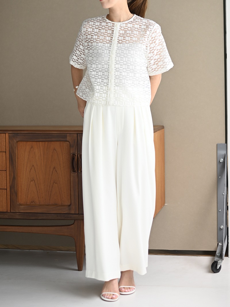 シアージャガードトップス | Tops,ブラウス | | TREFLE＋1