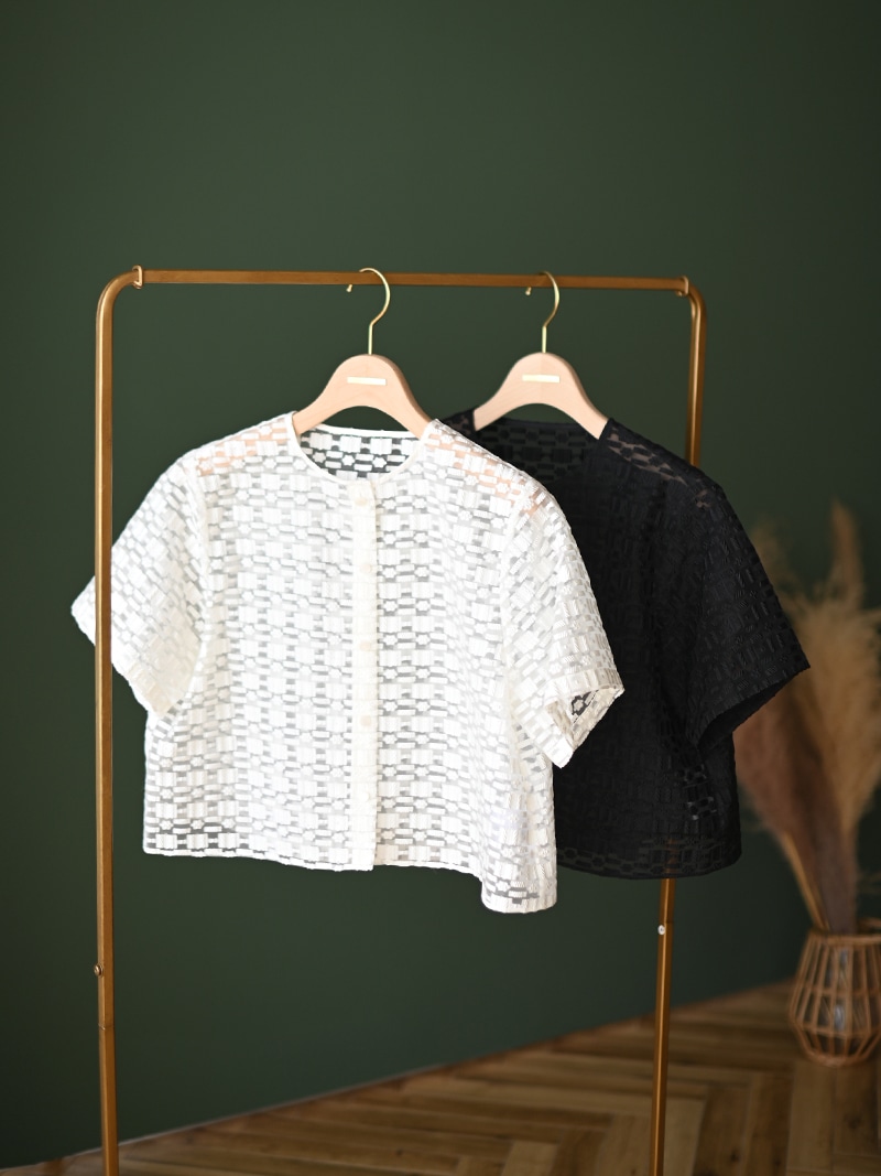 シアージャガードトップス | Tops,ブラウス | | TREFLE＋1（トレフル