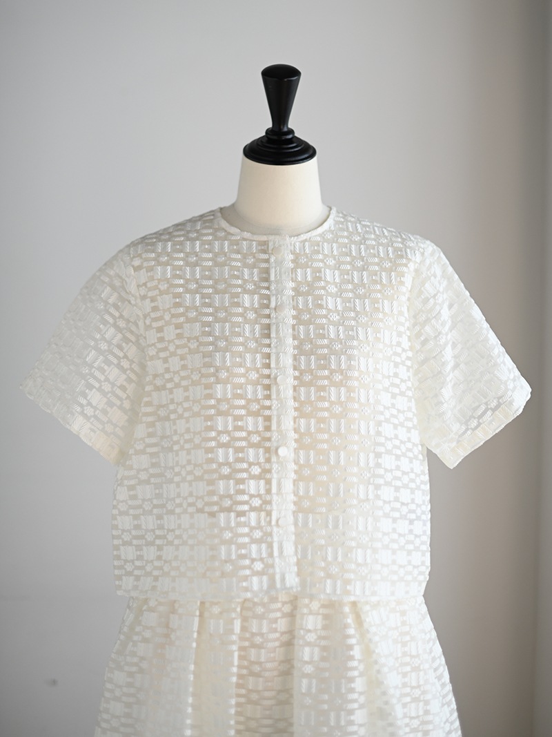 シアージャガードトップス | Tops,ブラウス | | TREFLE＋1