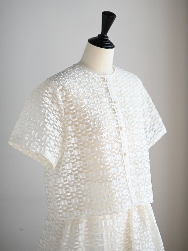 シアージャガードトップス | Tops,ブラウス | | TREFLE＋1（トレフル