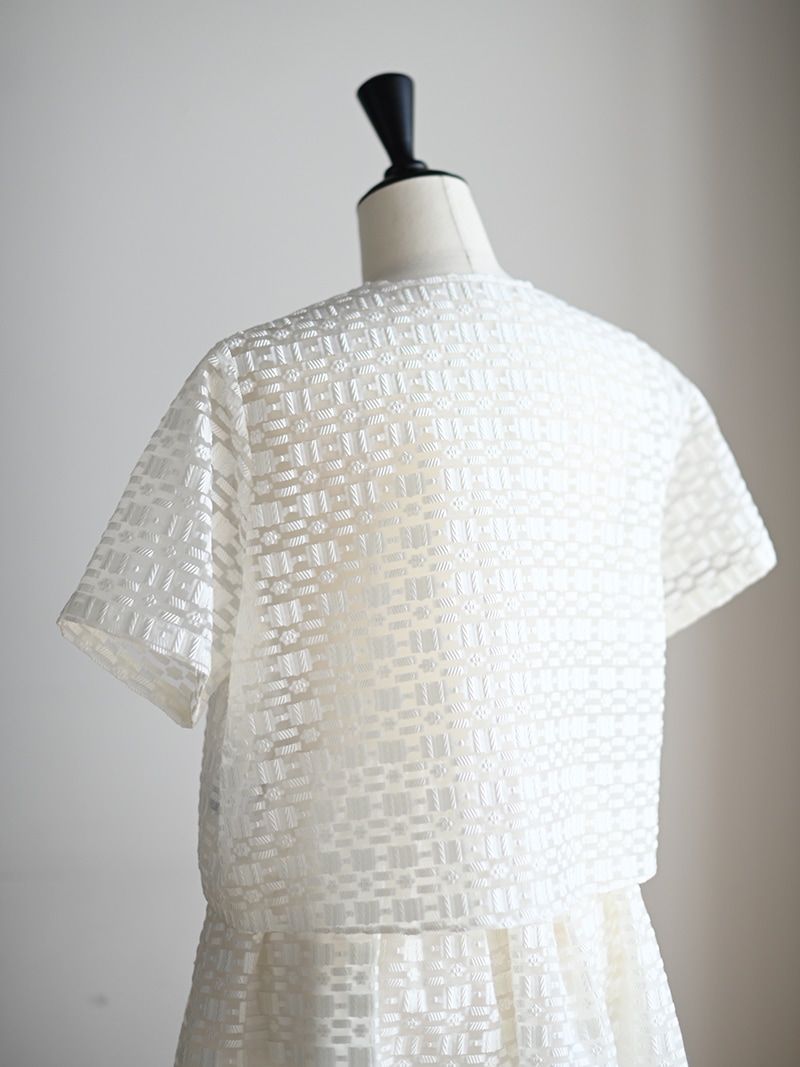 シアージャガードトップス | Tops,ブラウス | | TREFLE＋1（トレフル