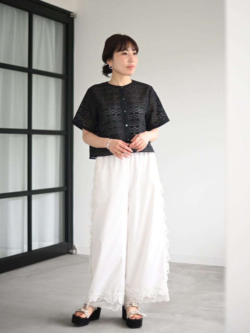 シアージャガードトップス | Tops,ブラウス | | TREFLE＋1（トレフル
