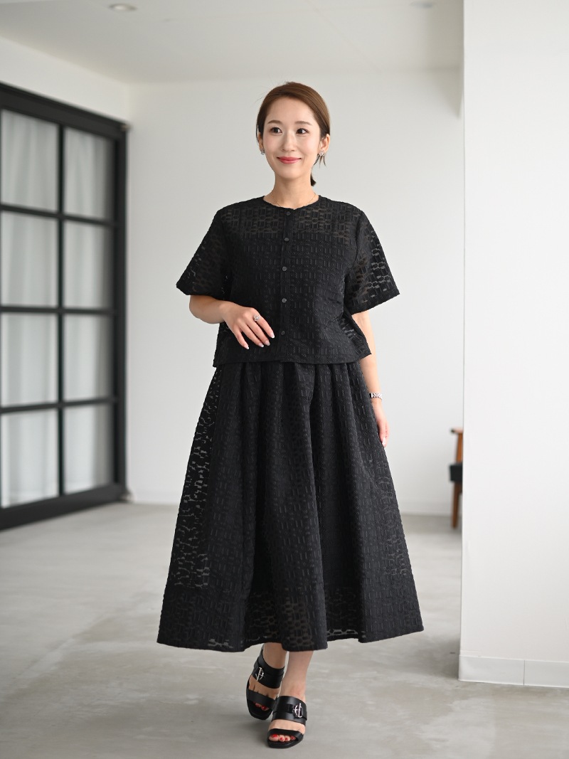 シアージャガードトップス | Tops,ブラウス | | TREFLE＋1（トレフル