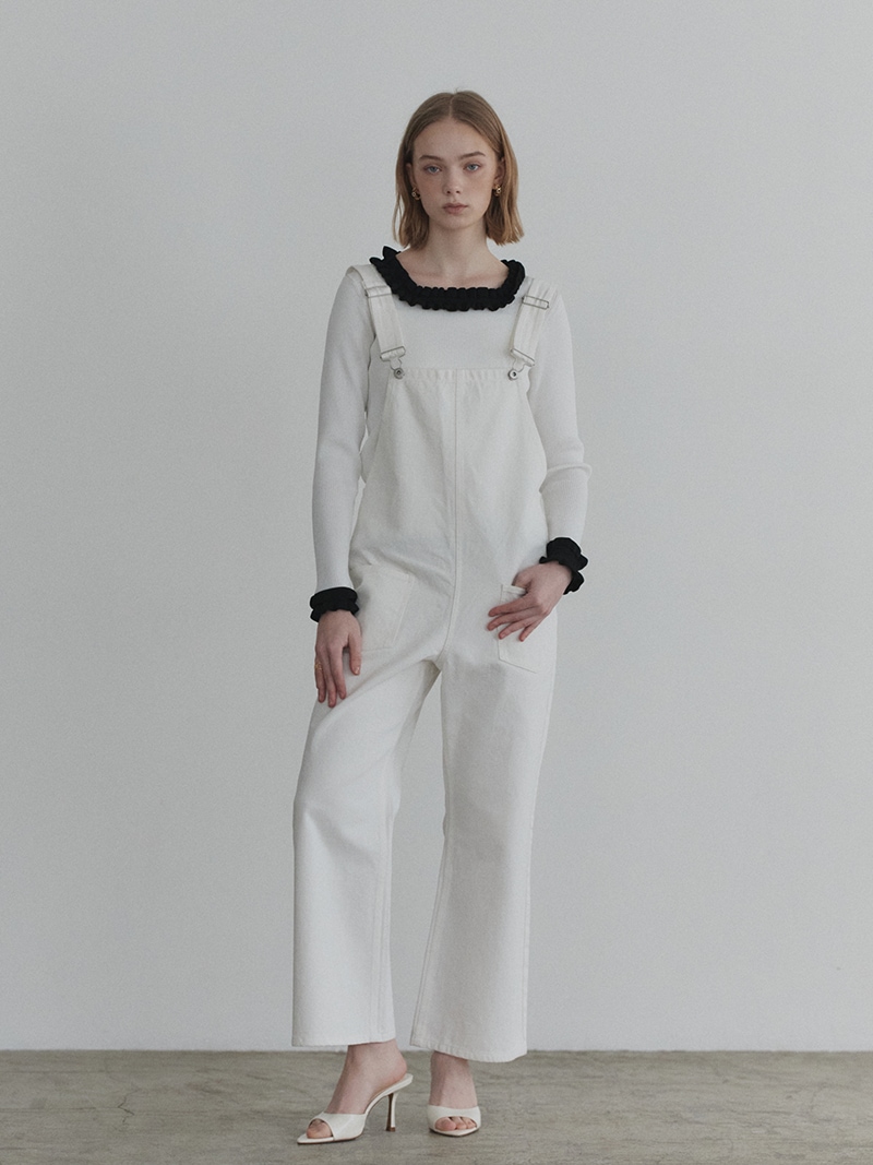 フリルスクエアニット | Tops,トップス | | TREFLE＋1（トレフルプラス