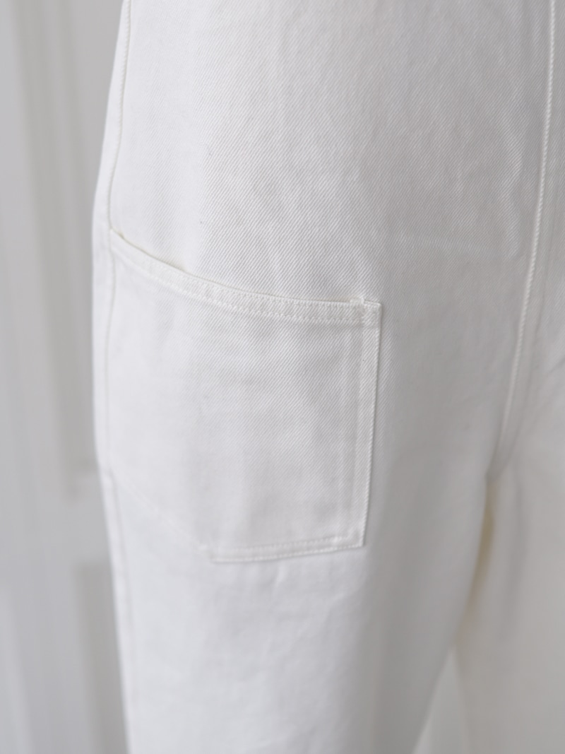 デニムオーバーオール(WHITE) | Onepiece,サロペット | | TREFLE＋1