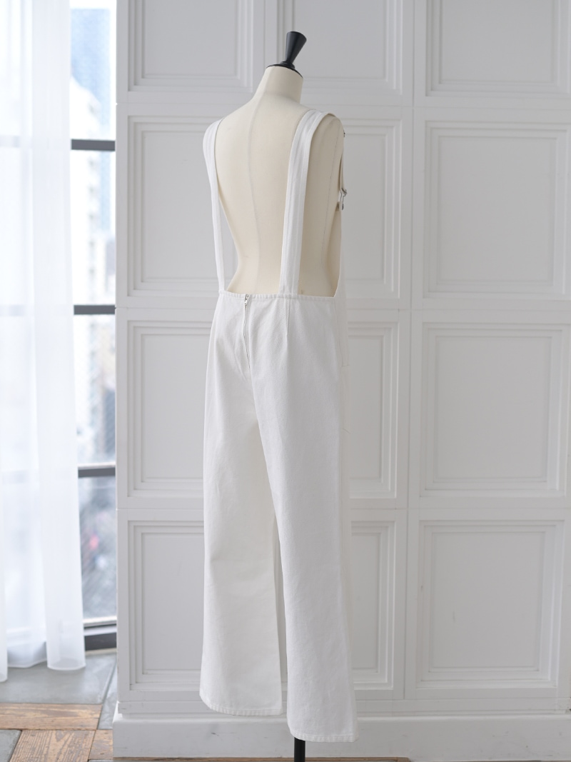 デニムオーバーオール(WHITE) | Onepiece,サロペット | | TREFLE＋1