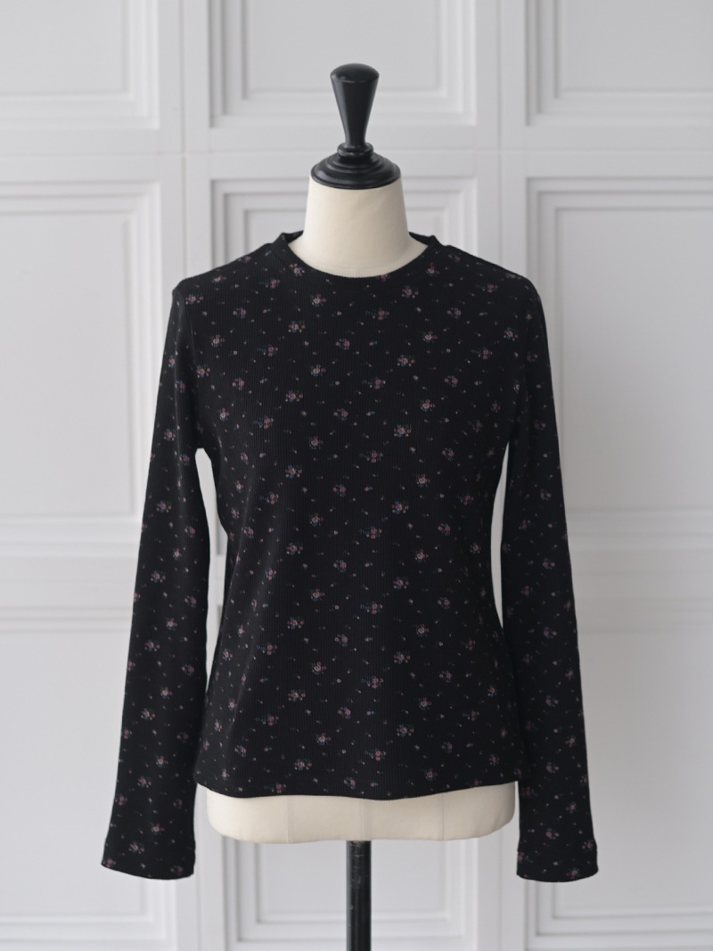 フラワーワッフルカットソー | Tops,Tシャツ | | TREFLE＋1（トレフル