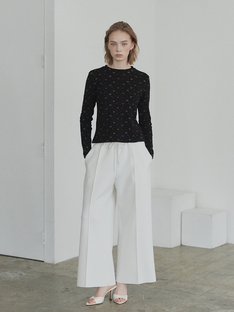【タグ付き新品未使用】TREFLE+1 フラワーワッフルカットソー フラワーワッフルカットソー | Tops,Tシャツ | | TREFLE＋1（トレフル