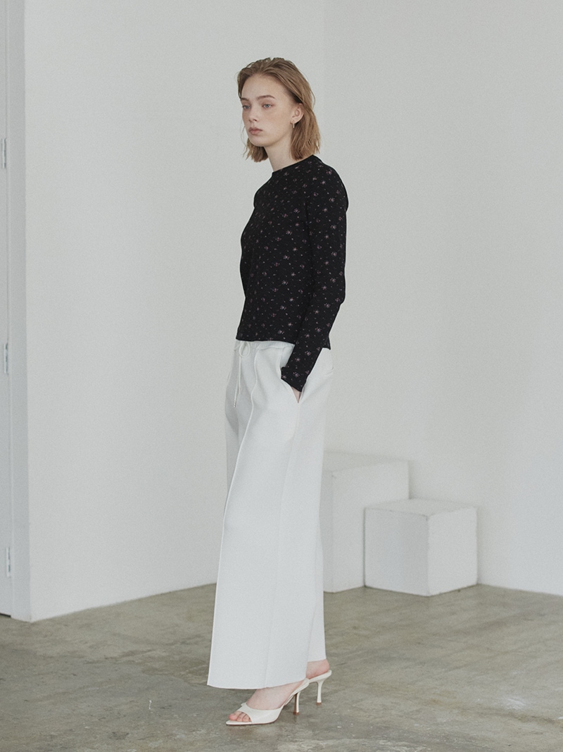 フラワーワッフルカットソー | Tops,Tシャツ | | TREFLE＋1（トレフル