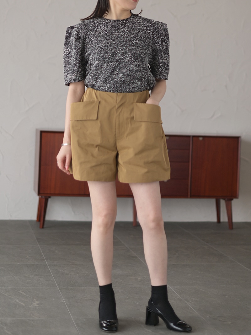 ジャージツイードトップス | Tops,トップス | | TREFLE＋1（トレフル