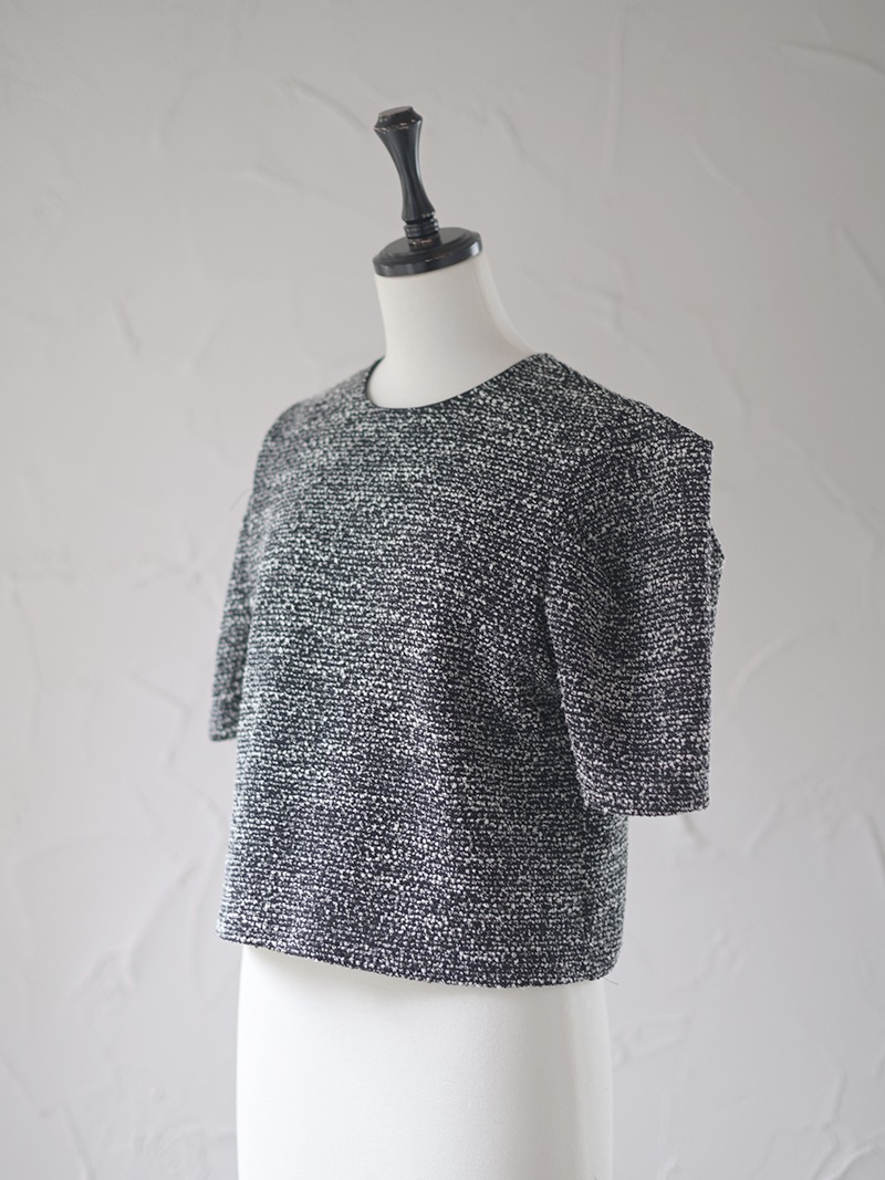 ジャージツイードトップス | Tops,トップス | | TREFLE＋1（トレフル