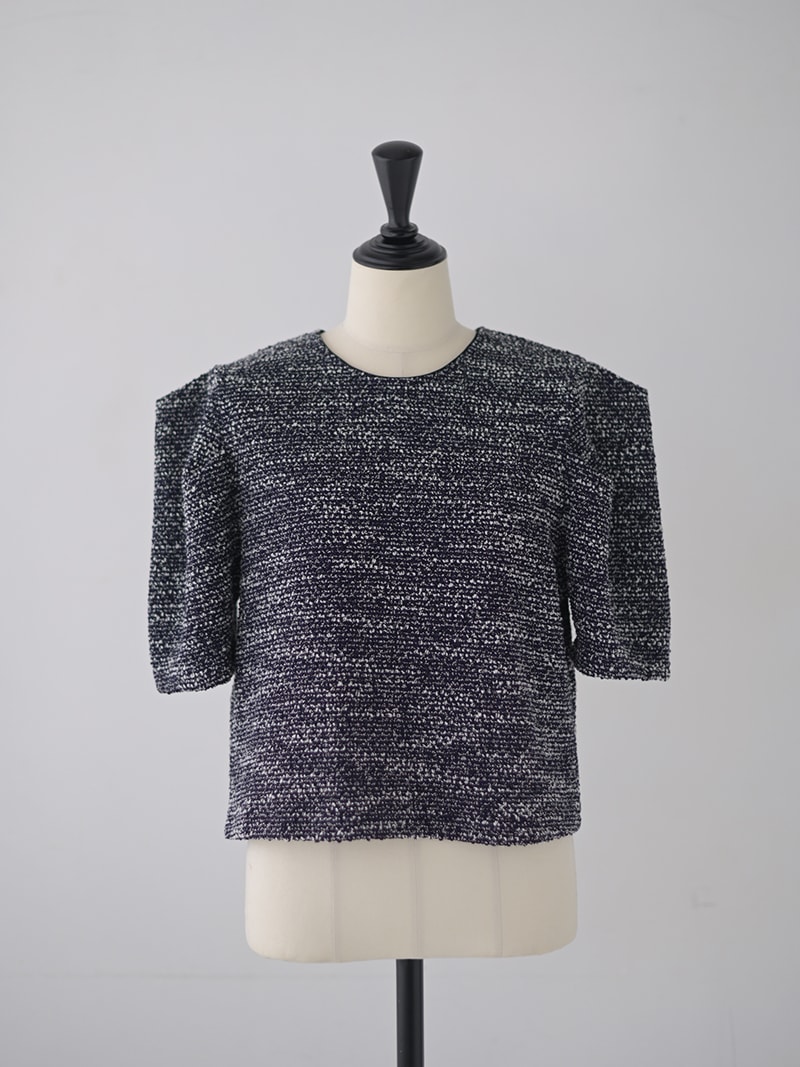 ジャージツイードトップス | Tops,トップス | | TREFLE＋1（トレフル
