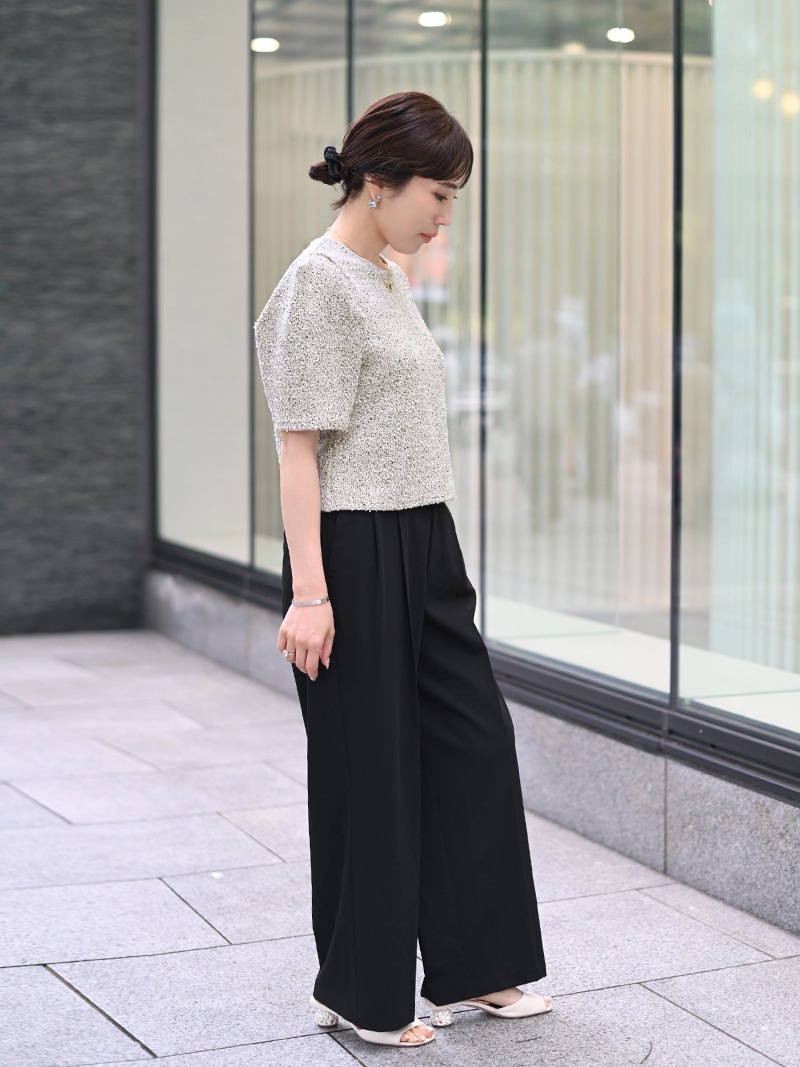 ジャージツイードトップス | Tops,トップス | | TREFLE＋1（トレフル