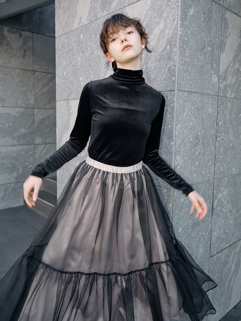 ベロアシアーカットソー | New Arrival | | TREFLE＋1（トレフル