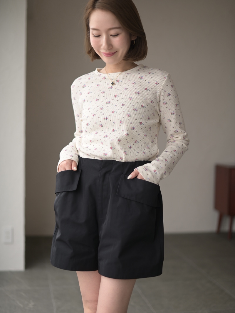 メモリーギャバショートパンツ | Bottoms,ショート | | TREFLE＋1