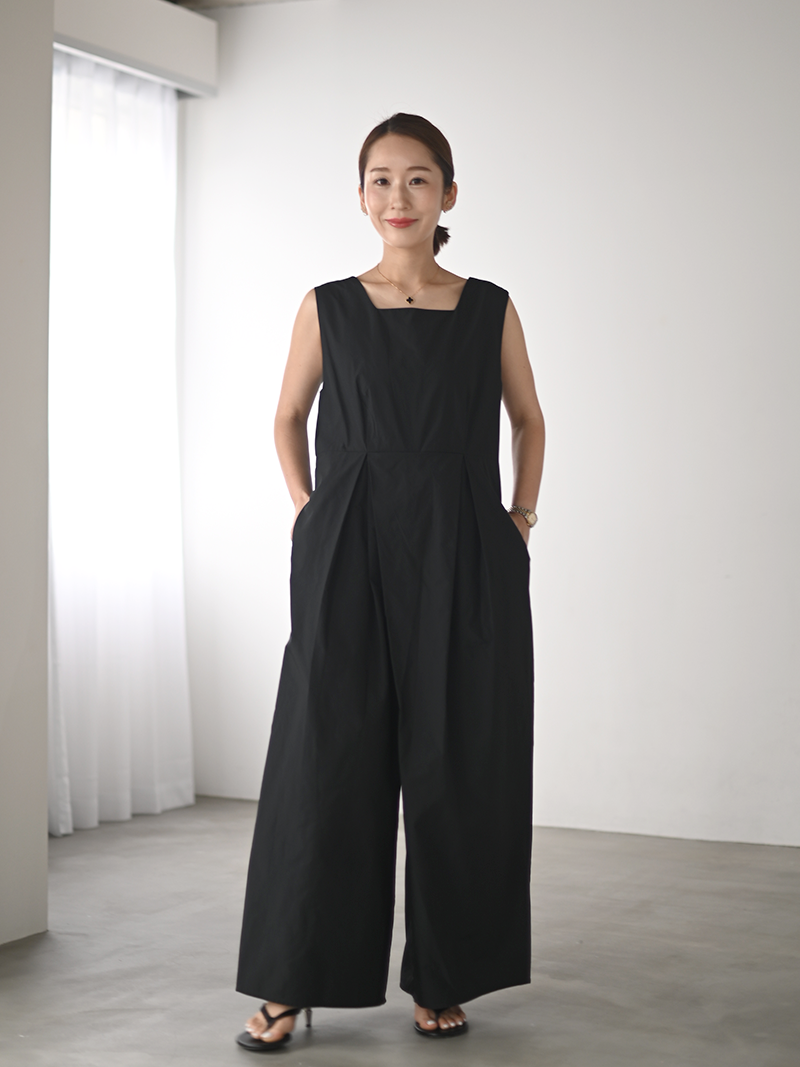 新品❤️完売サイズ　トレフルプラスワン　ベロアサロペット　オールインワン　黒 Onepiece,サロペット | TREFLE＋1（トレフルプラスワン）