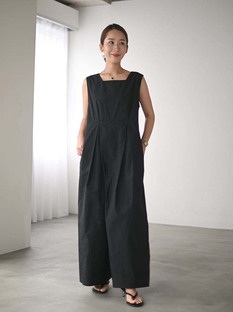 軽量タフタサロペット | Onepiece,サロペット | | TREFLE＋1（トレフル
