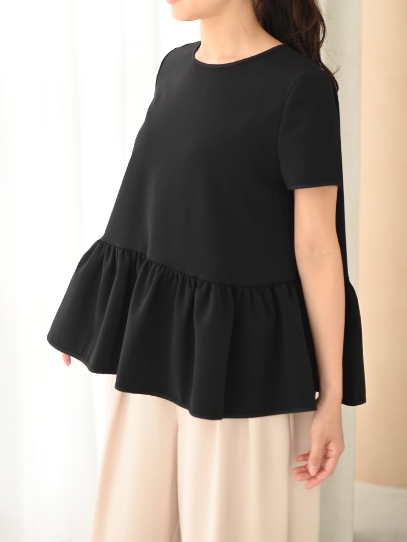トレフル 裾フリルフレアワンピース trefle+1 Onepiece | TREFLE＋1（トレフルプラスワン）