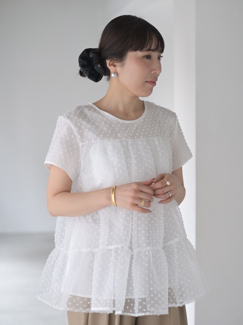 シアードットフェアリートップス～半袖 | Tops,ブラウス | | TREFLE＋1