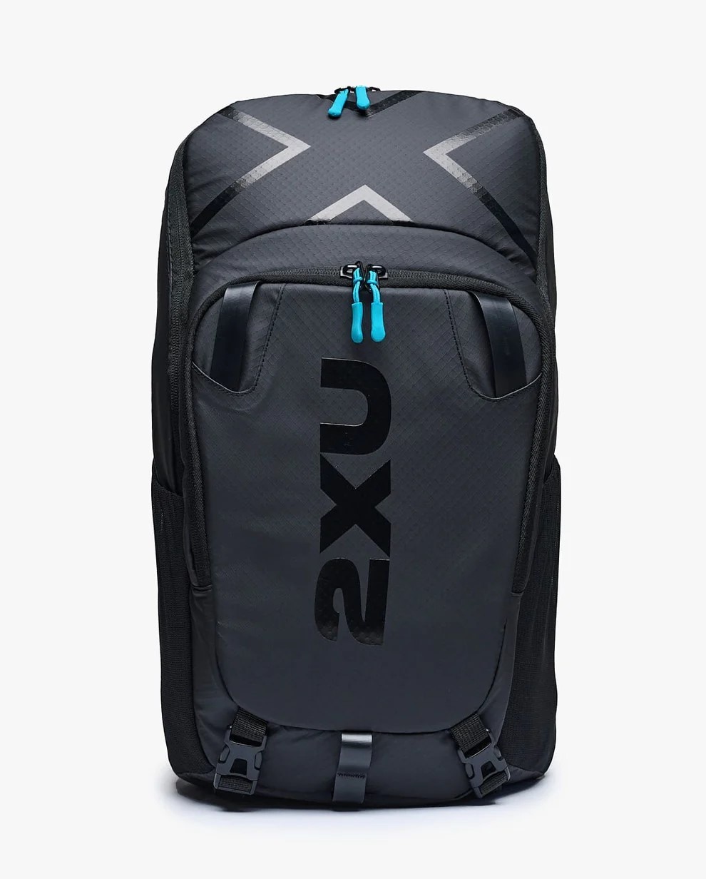 ġॺ桼/2XU Хåѥå UQ7031g-BLK-ALO Commute Backpack - Black/Aloha Blue