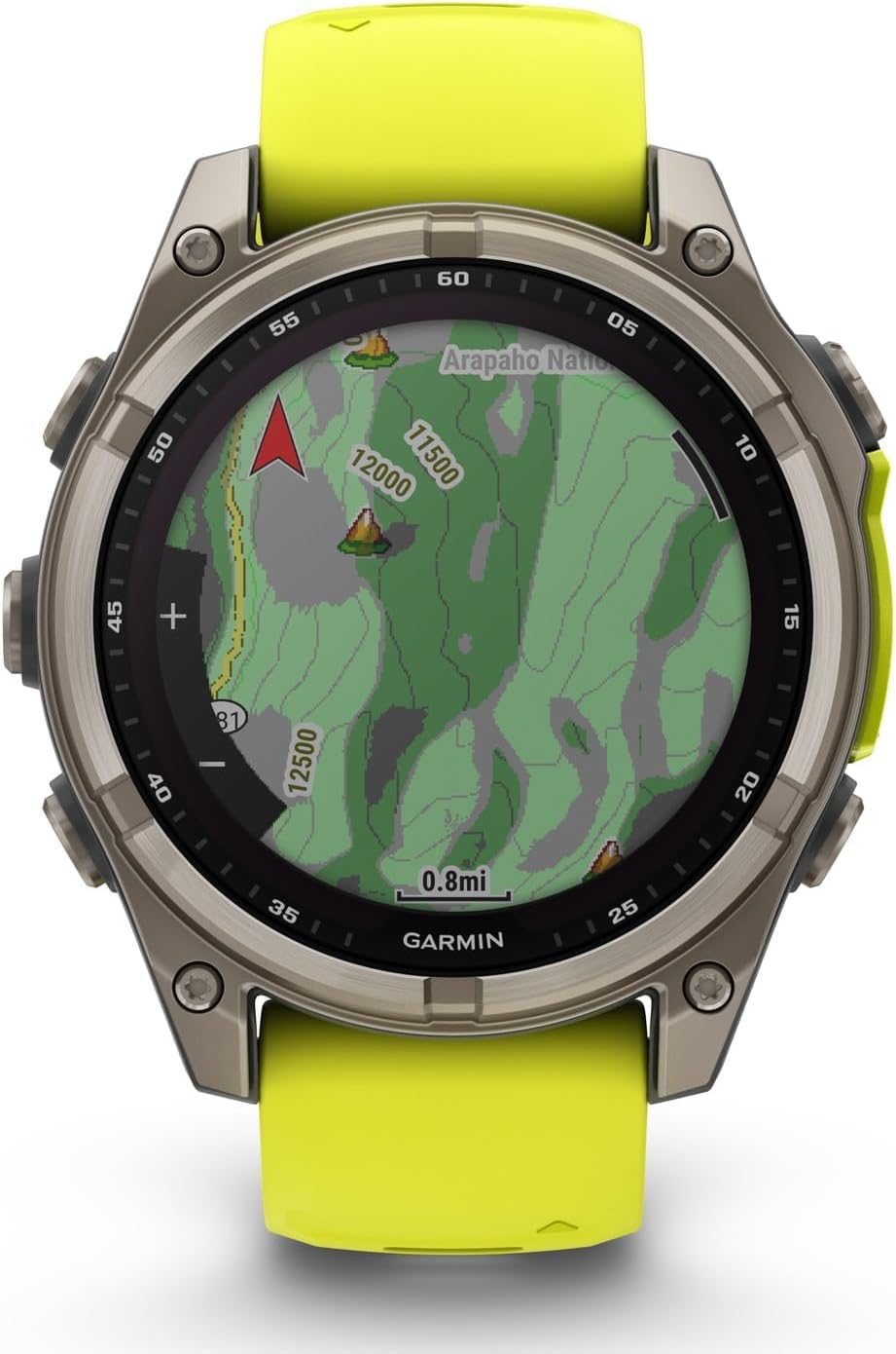 GARMIN f���nix 8 Sapphire Dual Power�Կ��ſޥ��ץ��б��աڥ����顼���Ť��б������ޥ�����ݡ���GPS�����å���