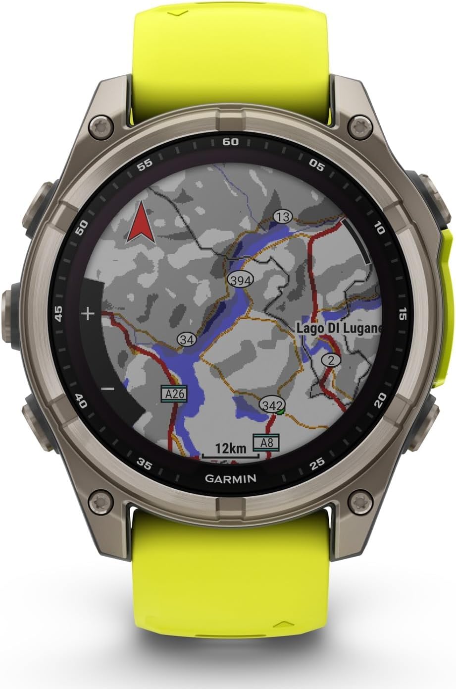 GARMIN f���nix 8 Sapphire Dual Power�Կ��ſޥ��ץ��б��աڥ����顼���Ť��б������ޥ�����ݡ���GPS�����å���