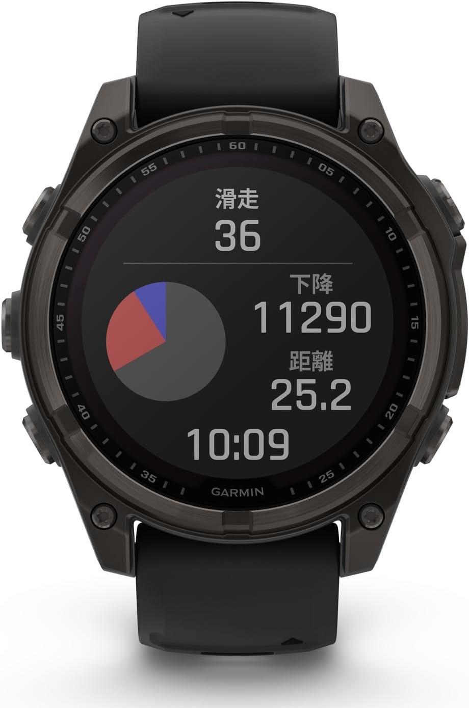 GARMIN f���nix 8 Sapphire Dual Power�Կ��ſޥ��ץ��б��աڥ����顼���Ť��б������ޥ�����ݡ���GPS�����å���