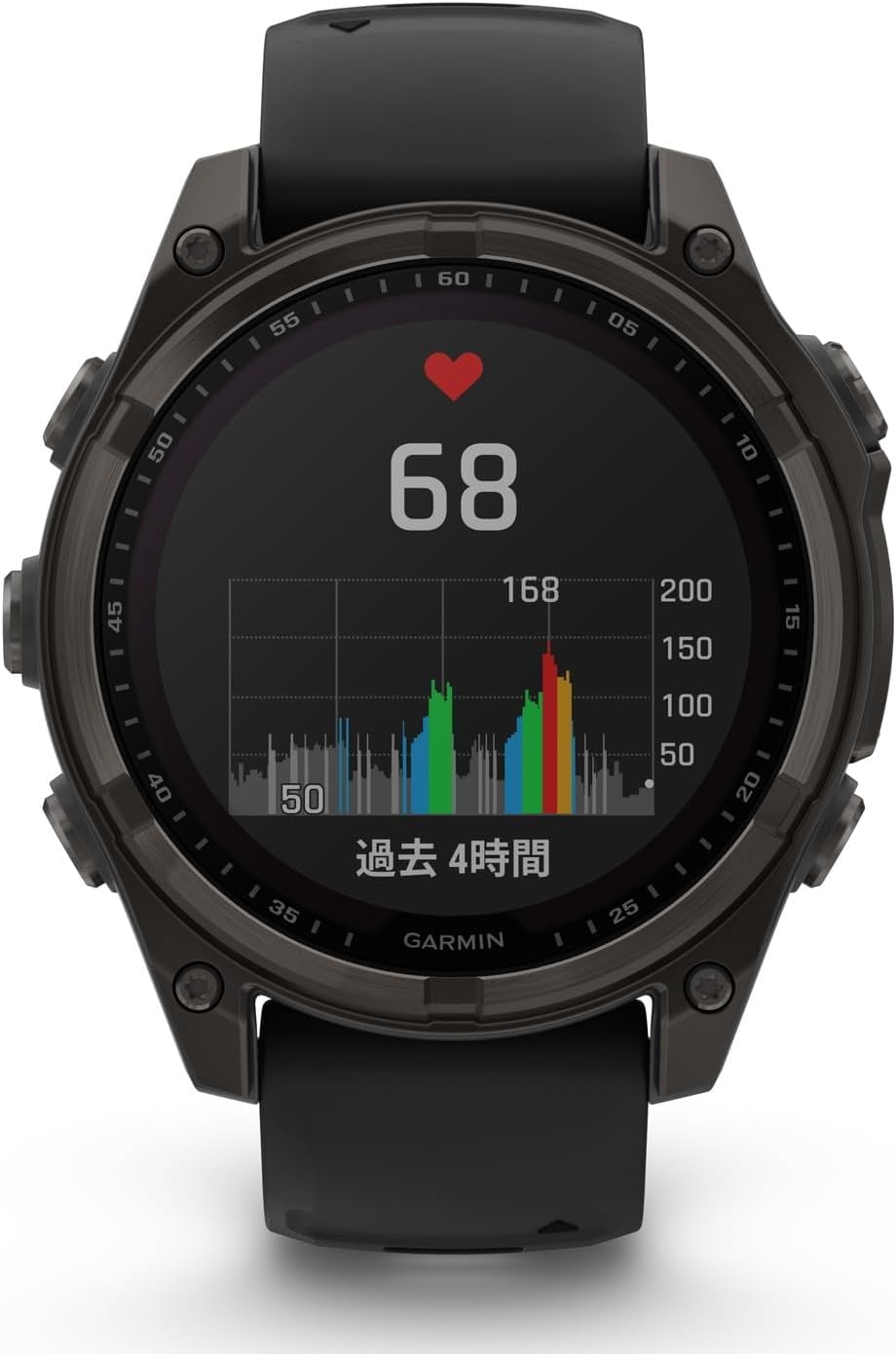 GARMIN f���nix 8 Sapphire Dual Power�Կ��ſޥ��ץ��б��աڥ����顼���Ť��б������ޥ�����ݡ���GPS�����å���