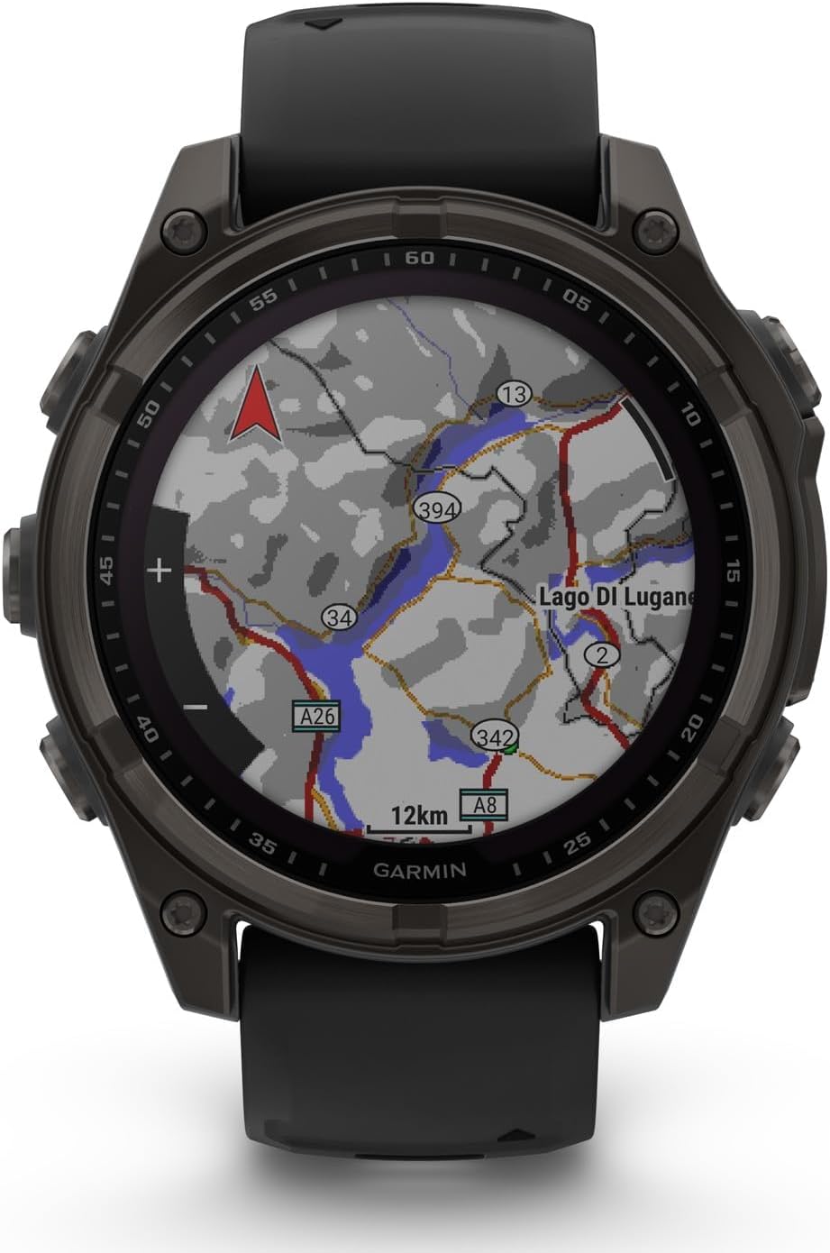 GARMIN f���nix 8 Sapphire Dual Power�Կ��ſޥ��ץ��б��աڥ����顼���Ť��б������ޥ�����ݡ���GPS�����å���