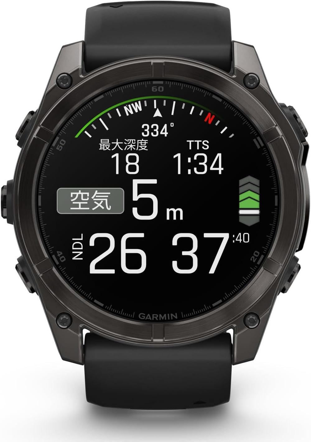 GARMIN f���nix 8 Sapphire AMOLED�Կ��ſޥ��ץ��б��աڹ����ͭ��EL�ǥ����ץ쥤��ܥޥ�����ݡ���GPS�����å���