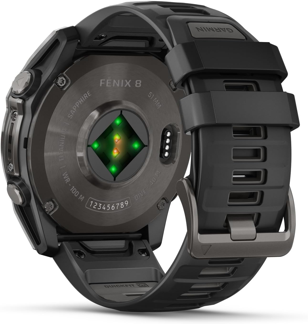 GARMIN f���nix 8 Sapphire AMOLED�Կ��ſޥ��ץ��б��աڹ����ͭ��EL�ǥ����ץ쥤��ܥޥ�����ݡ���GPS�����å���