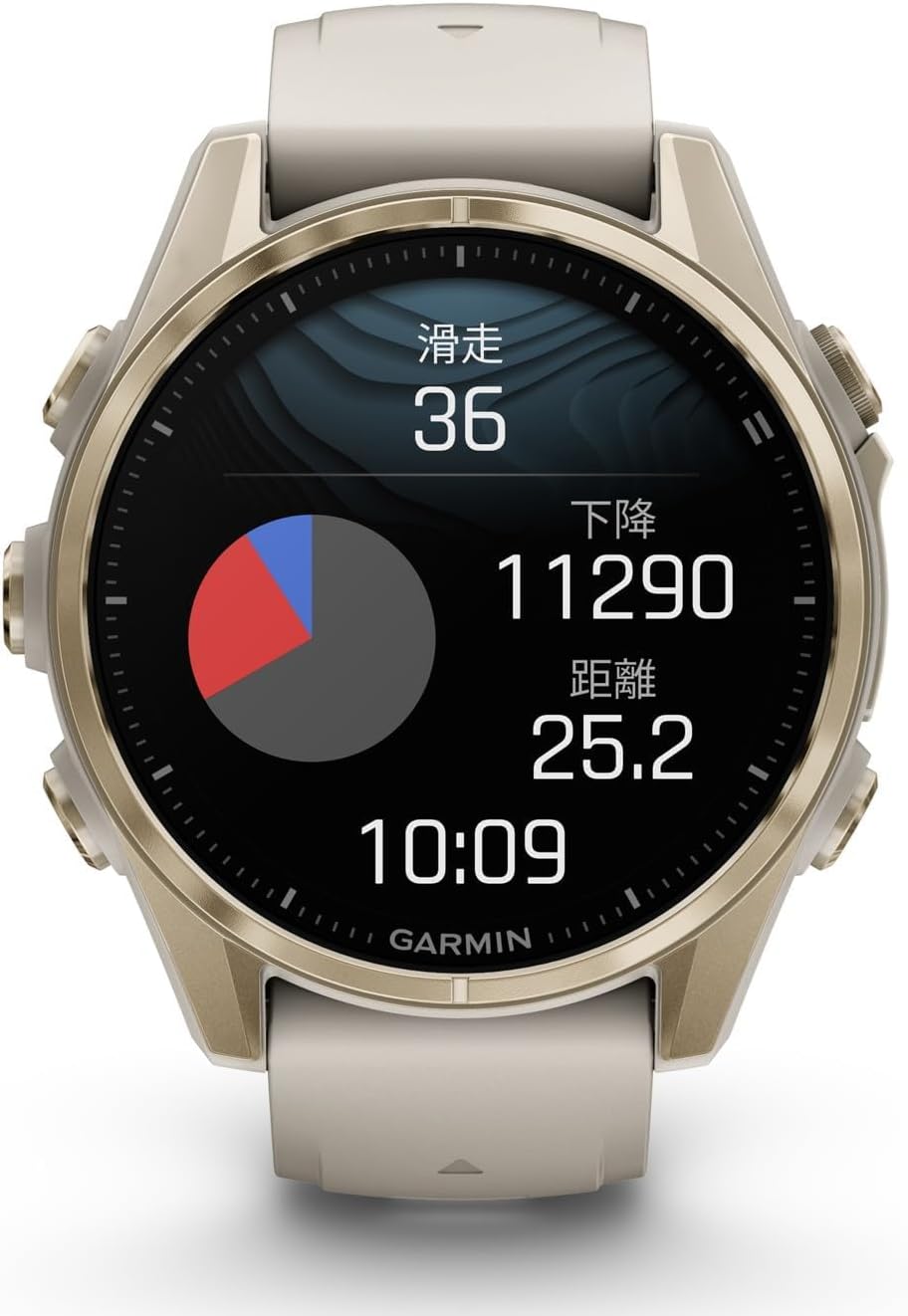 GARMIN f���nix 8 Sapphire AMOLED�Կ��ſޥ��ץ��б��աڹ����ͭ��EL�ǥ����ץ쥤��ܥޥ�����ݡ���GPS�����å���