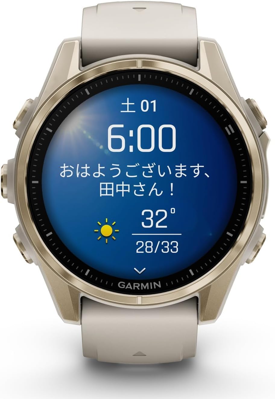 GARMIN f���nix 8 Sapphire AMOLED�Կ��ſޥ��ץ��б��աڹ����ͭ��EL�ǥ����ץ쥤��ܥޥ�����ݡ���GPS�����å���