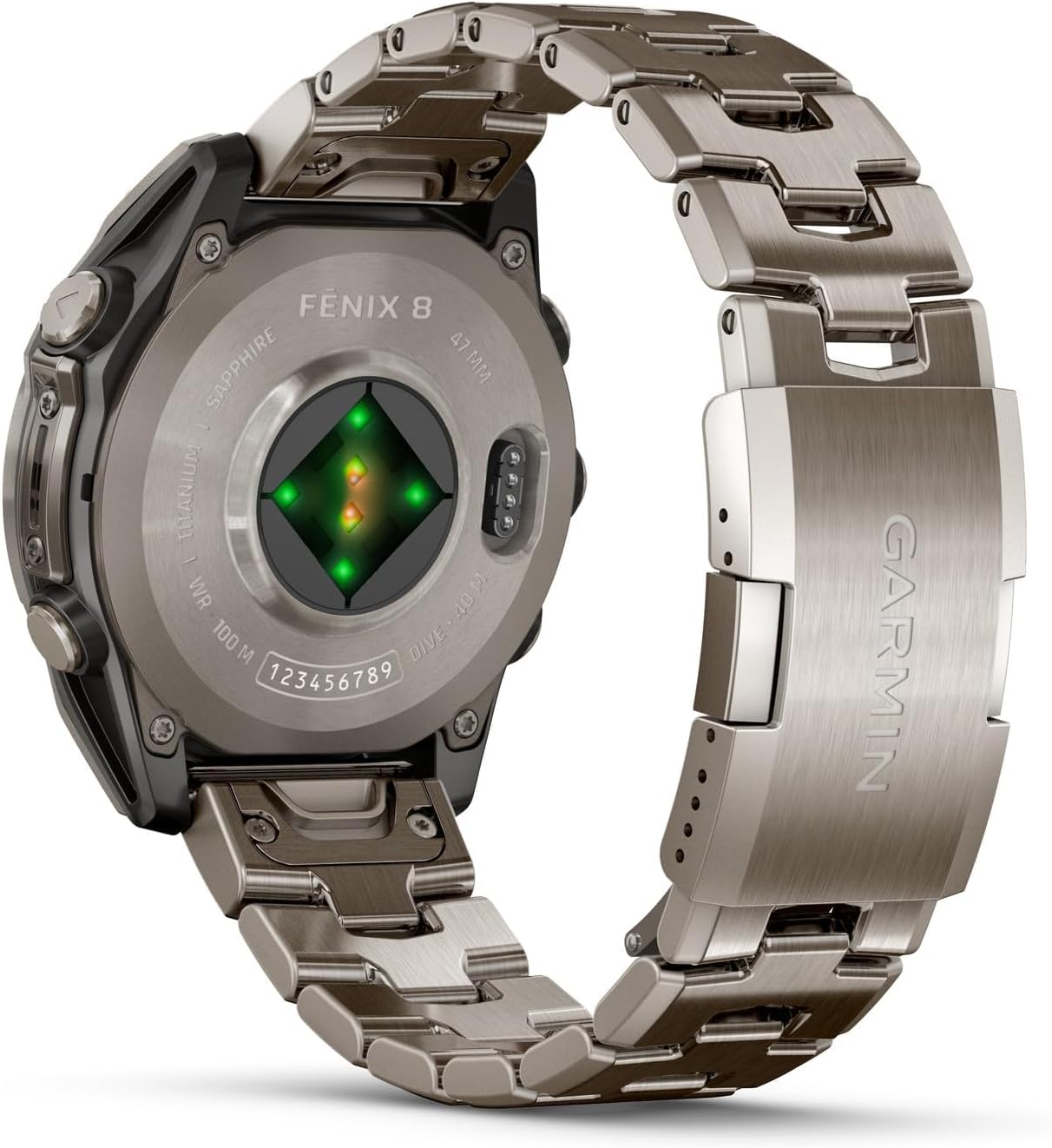 GARMIN f���nix 8 Sapphire AMOLED�Կ��ſޥ��ץ��б��աڹ����ͭ��EL�ǥ����ץ쥤��ܥޥ�����ݡ���GPS�����å���