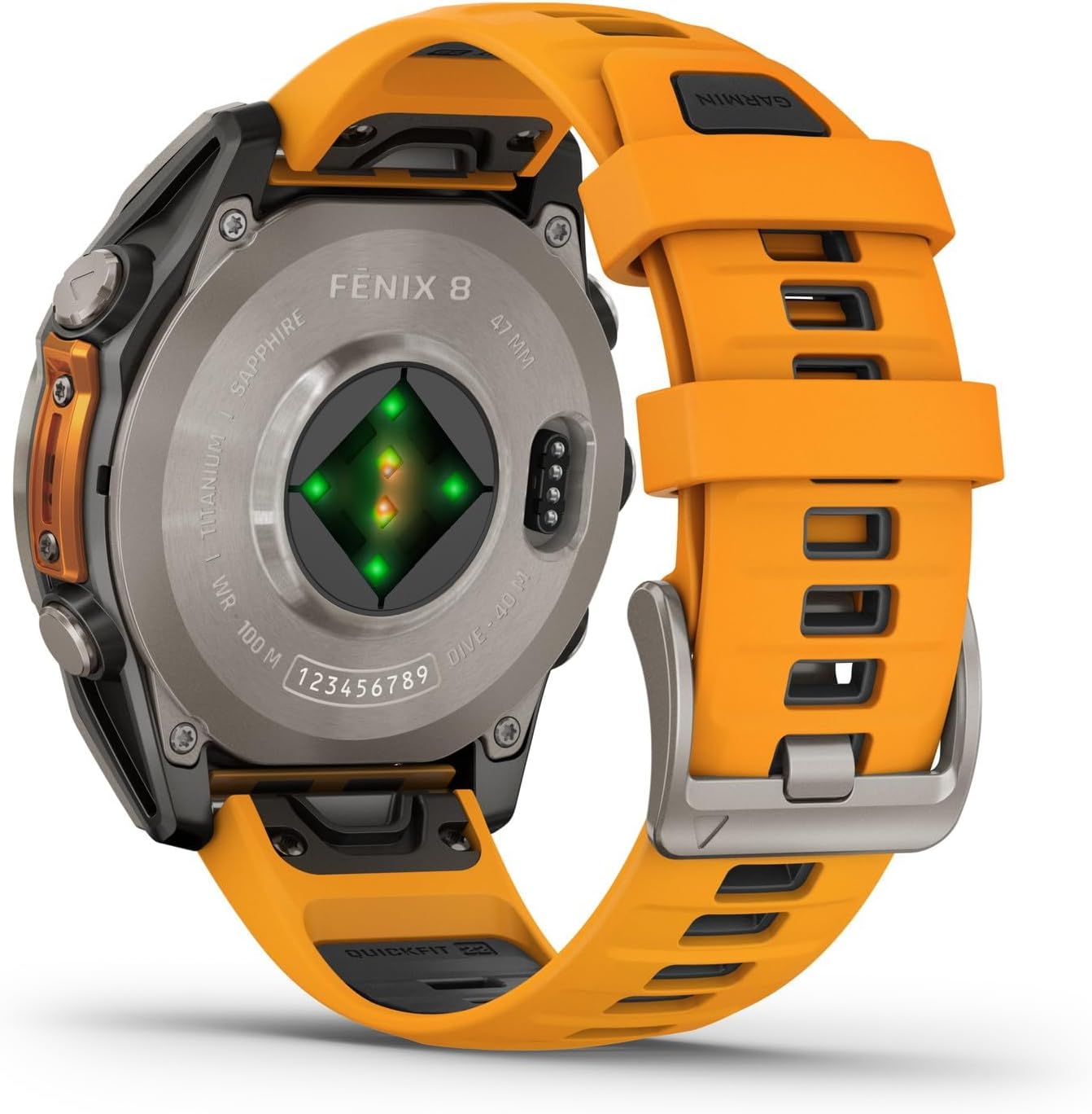 GARMIN f���nix 8 Sapphire AMOLED�Կ��ſޥ��ץ��б��աڹ����ͭ��EL�ǥ����ץ쥤��ܥޥ�����ݡ���GPS�����å���
