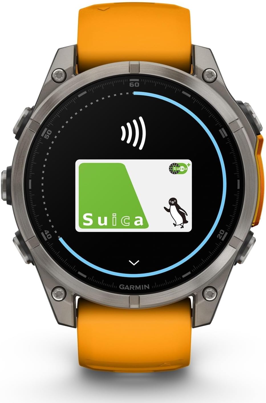 GARMIN f���nix 8 Sapphire AMOLED�Կ��ſޥ��ץ��б��աڹ����ͭ��EL�ǥ����ץ쥤��ܥޥ�����ݡ���GPS�����å���