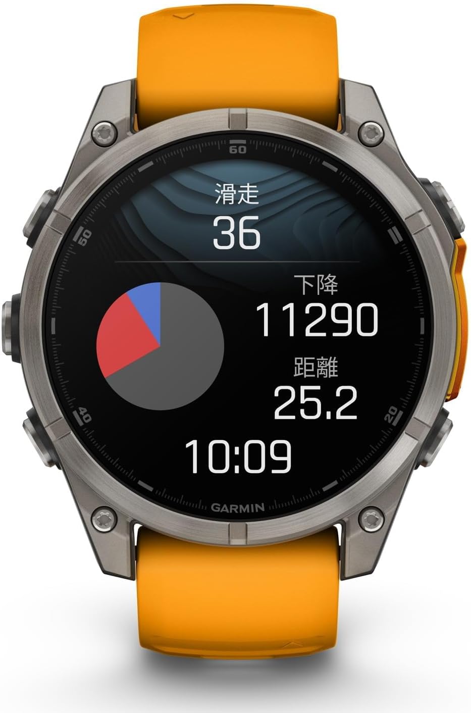 GARMIN f���nix 8 Sapphire AMOLED�Կ��ſޥ��ץ��б��աڹ����ͭ��EL�ǥ����ץ쥤��ܥޥ�����ݡ���GPS�����å���