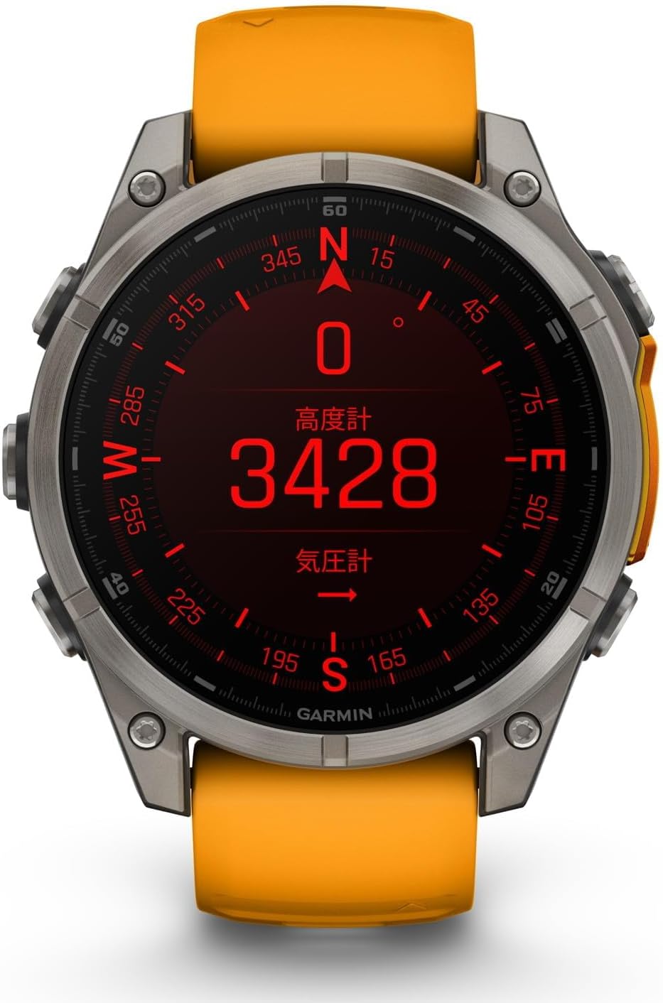 GARMIN f���nix 8 Sapphire AMOLED�Կ��ſޥ��ץ��б��աڹ����ͭ��EL�ǥ����ץ쥤��ܥޥ�����ݡ���GPS�����å���
