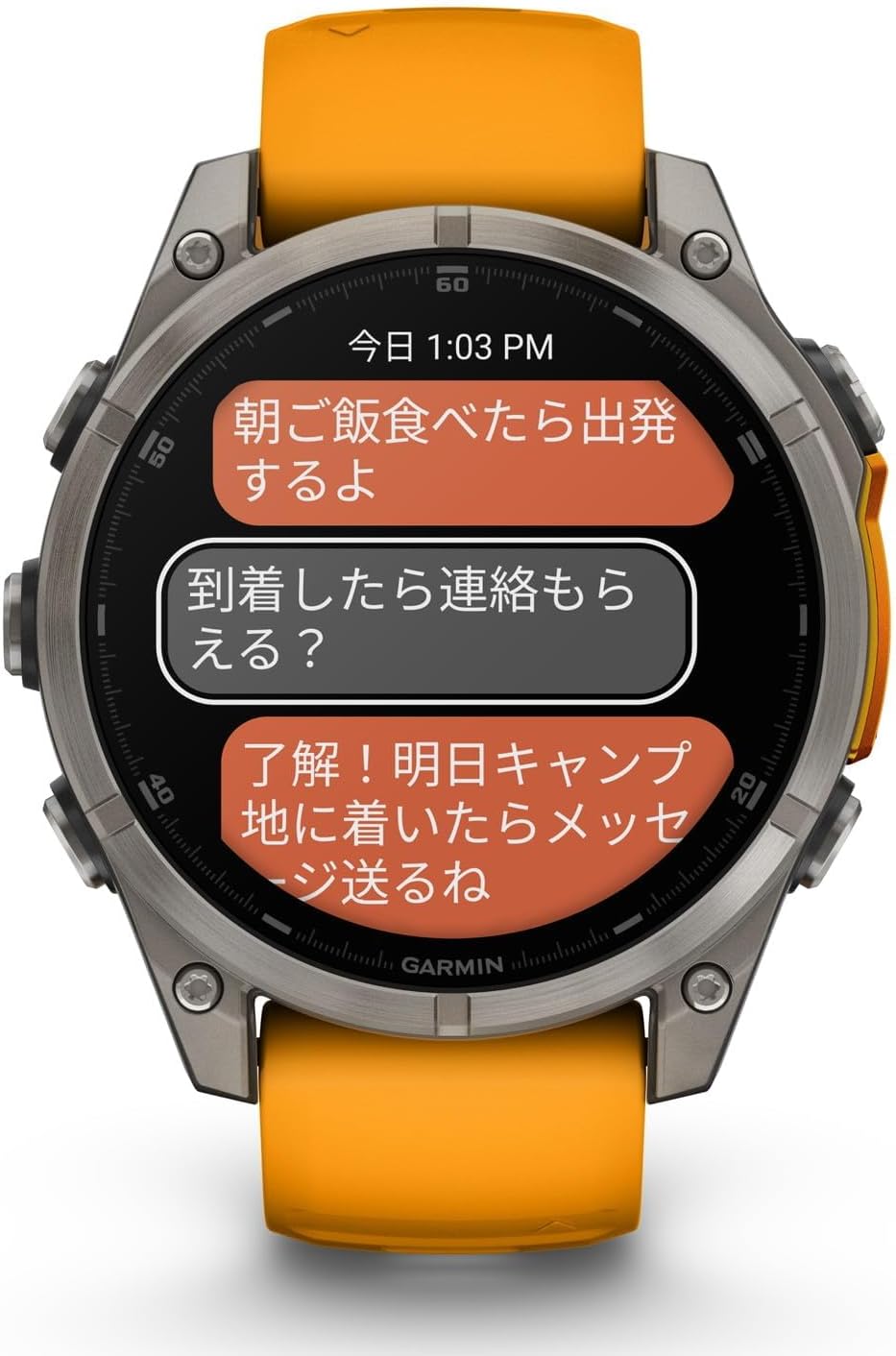 GARMIN f���nix 8 Sapphire AMOLED�Կ��ſޥ��ץ��б��աڹ����ͭ��EL�ǥ����ץ쥤��ܥޥ�����ݡ���GPS�����å���