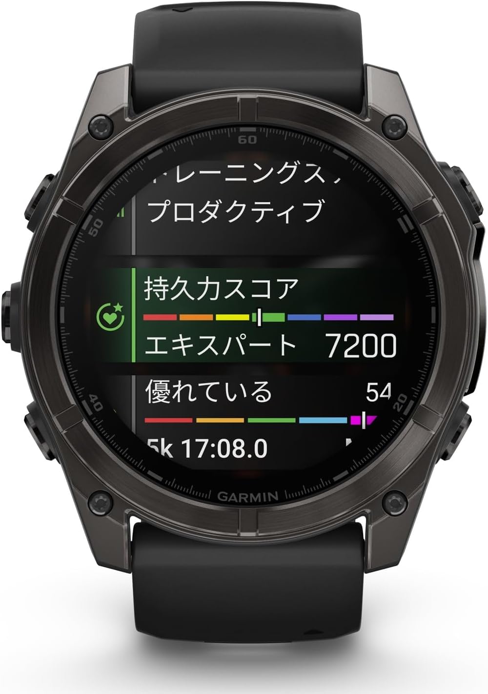 GARMIN f���nix 8 Sapphire AMOLED�Կ��ſޥ��ץ��б��աڹ����ͭ��EL�ǥ����ץ쥤��ܥޥ�����ݡ���GPS�����å���