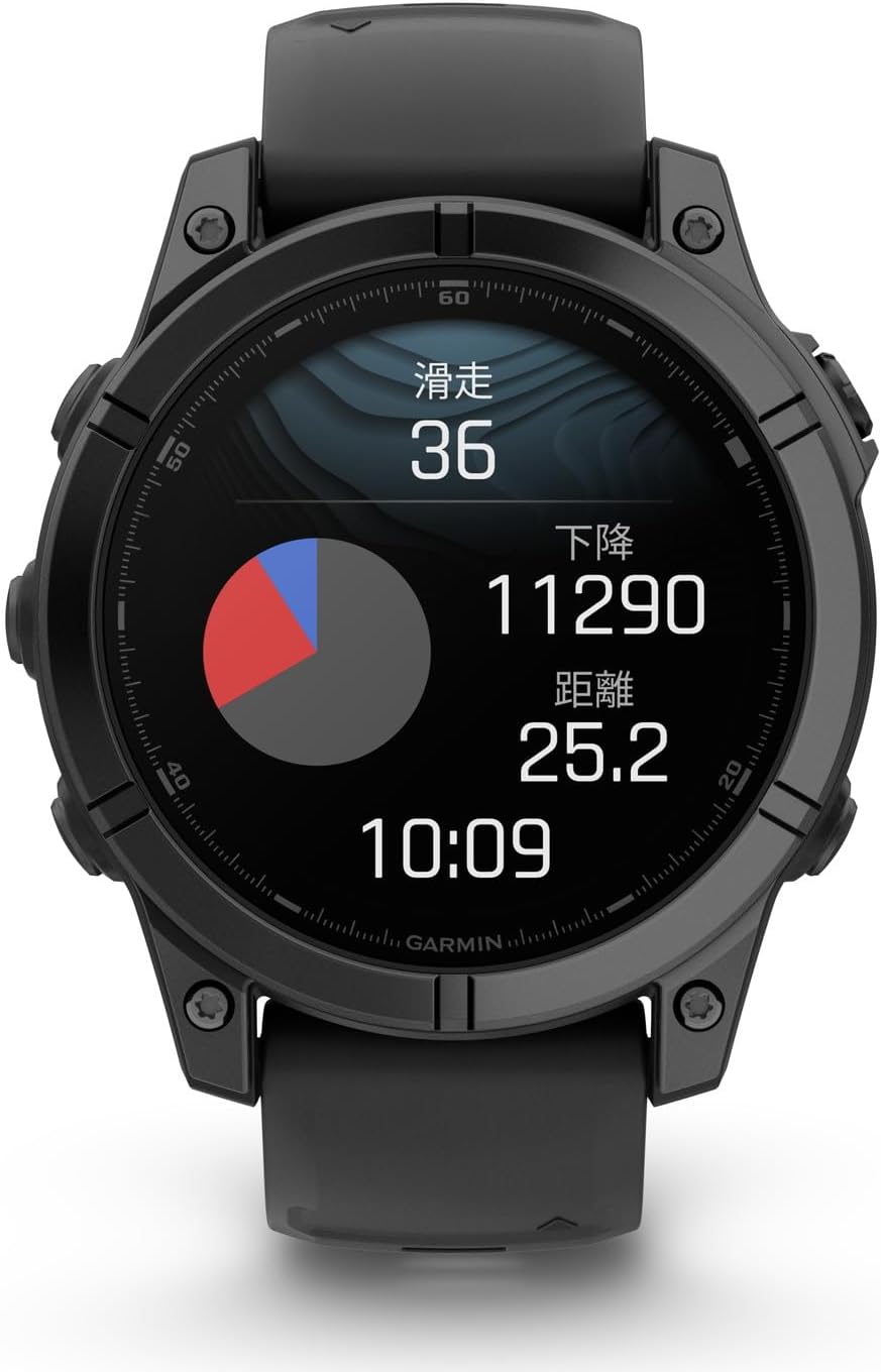 GARMIN f���nix E 47mm Slate Gray Steel / Black�Կ��ſޥ��ץ��б��ա�f���nix�δ��ܵ�ǽ����������ǥ��
