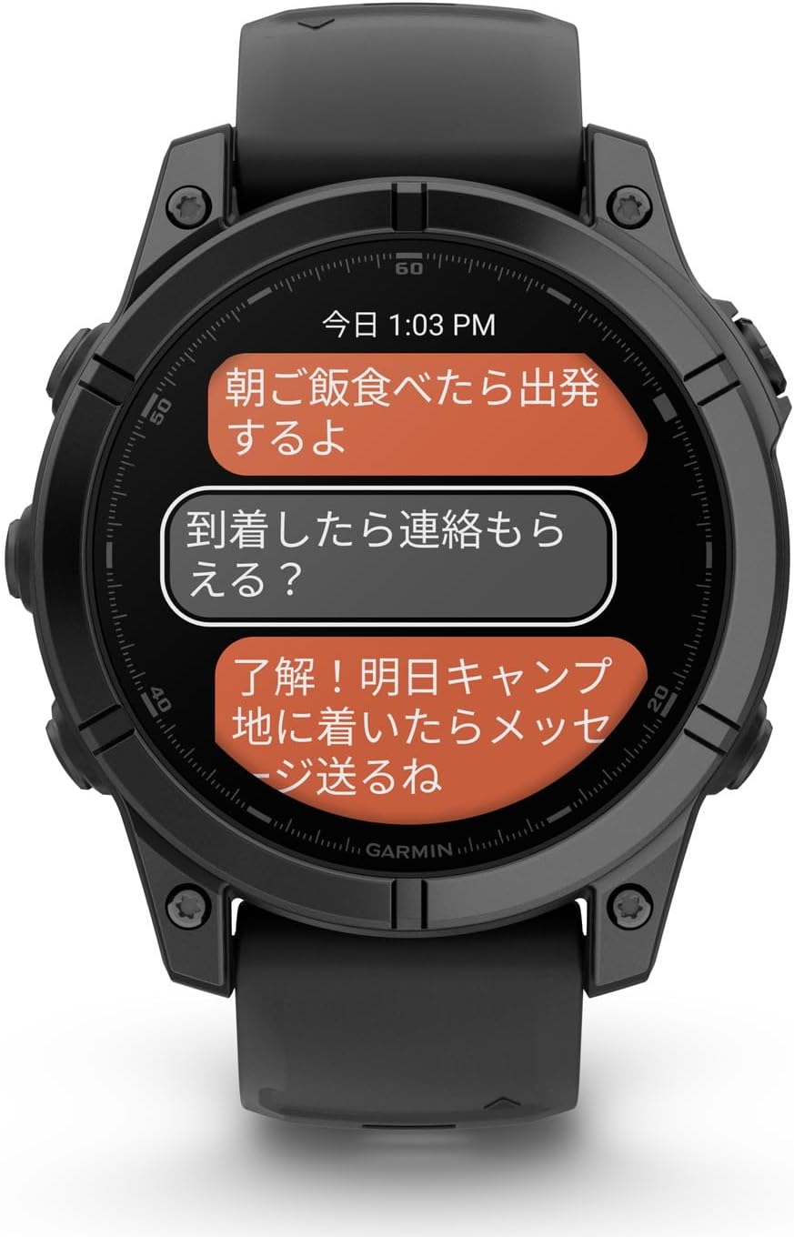 GARMIN f���nix E 47mm Slate Gray Steel / Black�Կ��ſޥ��ץ��б��ա�f���nix�δ��ܵ�ǽ����������ǥ��