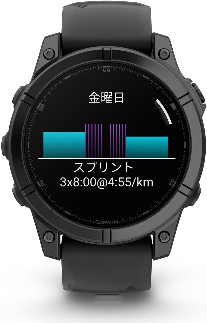 GARMIN f���nix E 47mm Slate Gray Steel / Black�Կ��ſޥ��ץ��б��ա�f���nix�δ��ܵ�ǽ����������ǥ��