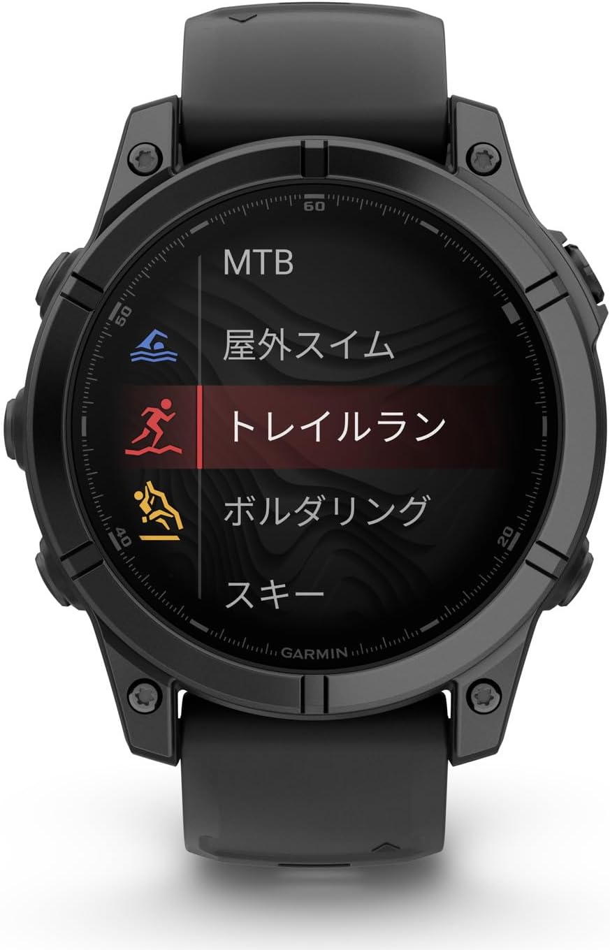 GARMIN f���nix E 47mm Slate Gray Steel / Black�Կ��ſޥ��ץ��б��ա�f���nix�δ��ܵ�ǽ����������ǥ��