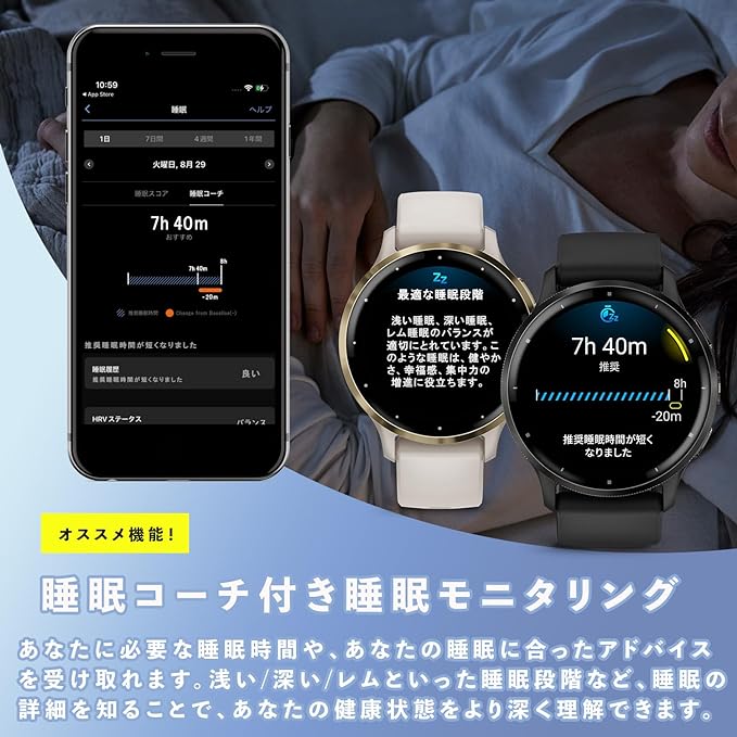 GARMIN(�����ߥ�) Venu 3S�Կ��ſޥ��ץ��б���