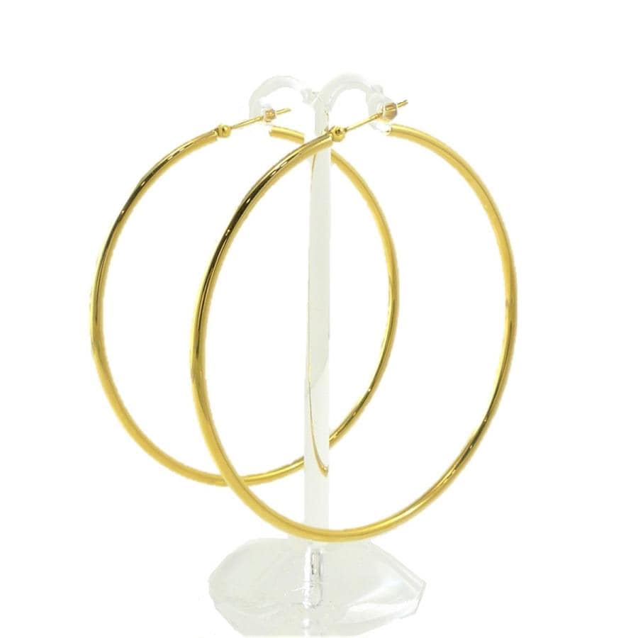 18金 フープ ピアス 幅3mm 外径20mm イエローゴールド 両耳 ペア 2個 レディース メンズ シンプル プレゼント ギフト 18金 フープ ピアス 幅3mm 外径20mm イエローゴールド 両耳 ペア 18金