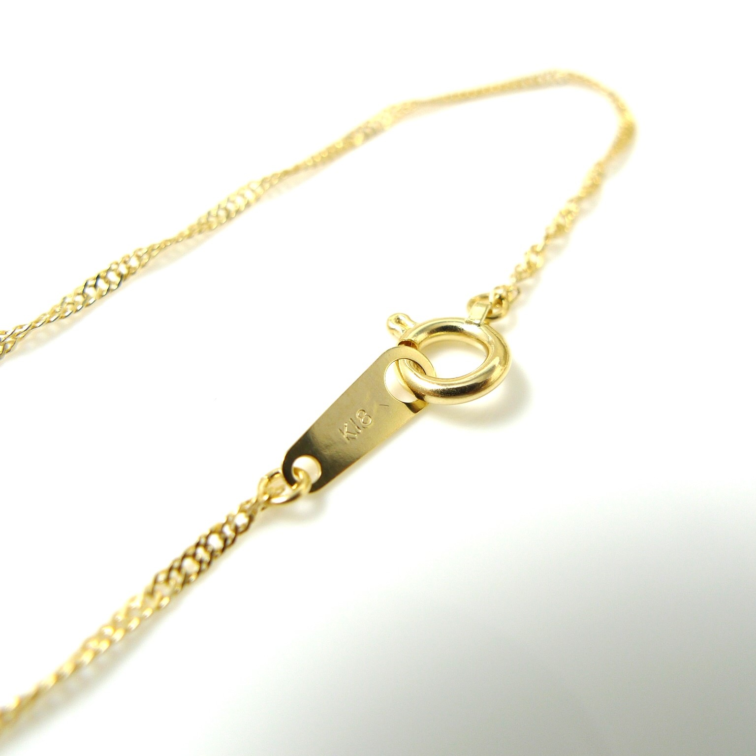 18 塼 ֥쥹å ǥ ץ쥼 k18 18k  1.2mm 18cm 0.6g  ץ쥼 ե