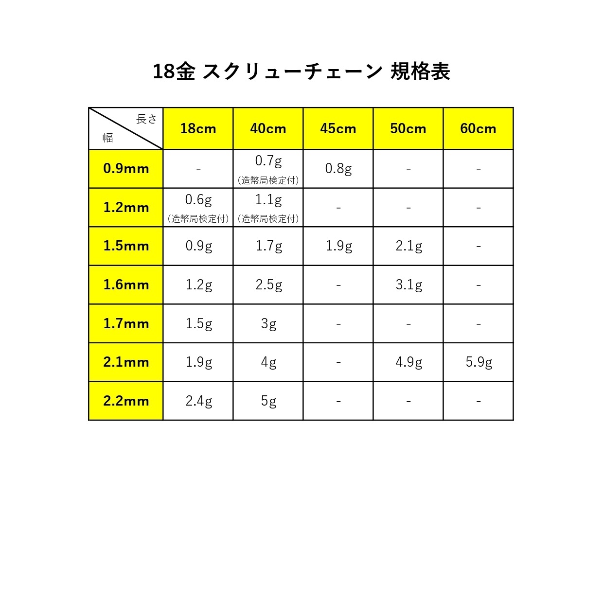 18 塼 ֥쥹å 1.7mm 18cm 1.5g  k18 18k  ץ쥼 ե