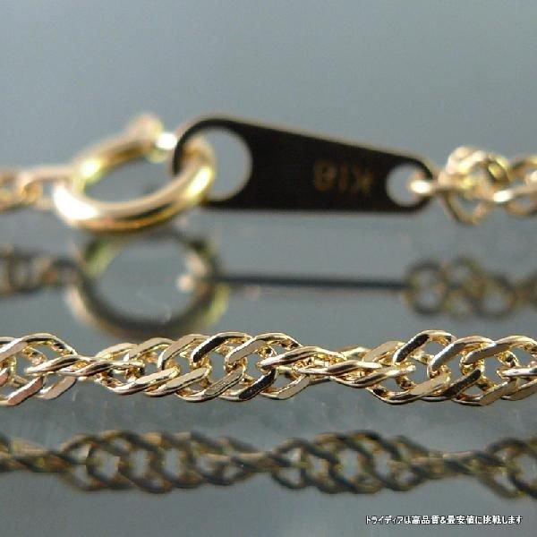 18�� ������塼 �ͥå��쥹 ��2.1mm 40cm 4g ���� ��ǥ����� ������� k18 18k �ץ쥼��� ���ե�